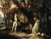 John ward of hull Shooting James Ward oil painting